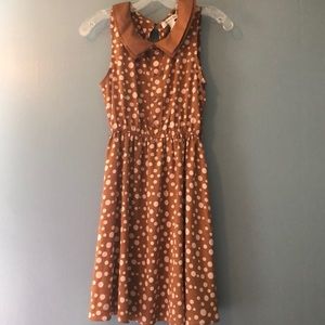 Forever 21 Polka Dot Dress, FREE slip included